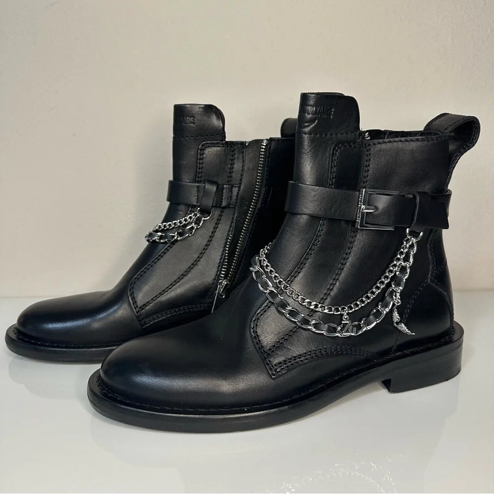 Zadig & Voltaire Black Leather Sole